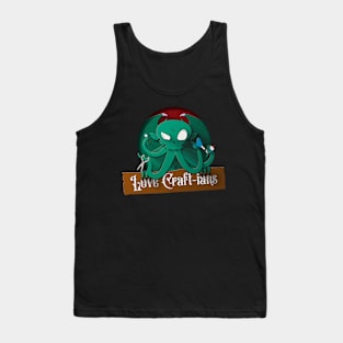 Love Craft-ians logo Tank Top